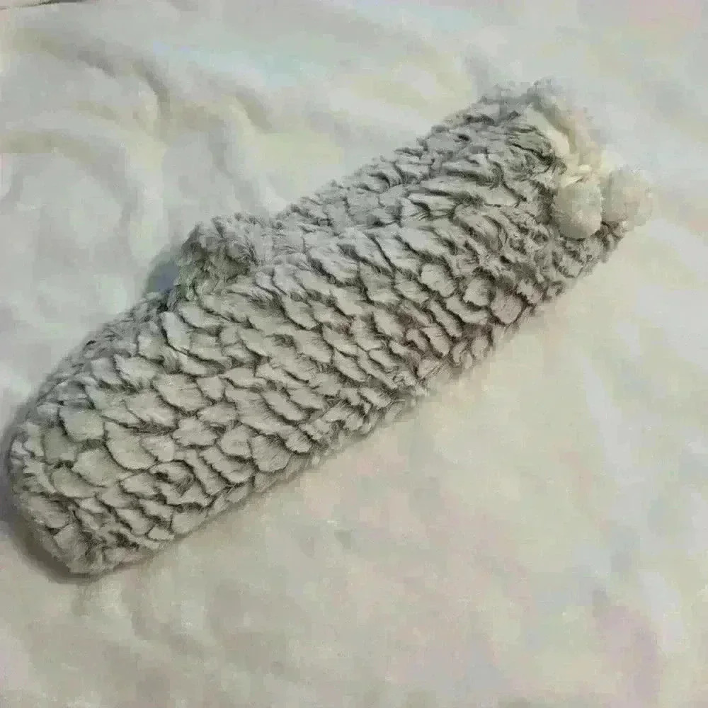 Super warm and fuzzy socks!